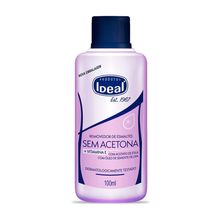 Removedor Esmalte Ideal sem Acetona 100ml