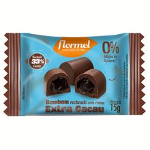 Bombom Maciço Flormel Extra Cacau Avelã 15g