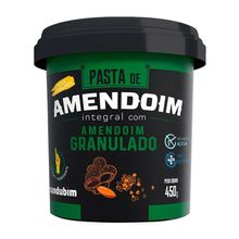 Pasta Amendoim Mandubim Integral+Granulado 450g