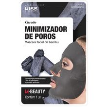 Máscara Facial Kiss New York Carvão Minimizador de Poros M?scara Facial Kiss New York Carv?o Minimizador de Poros