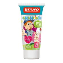 Gel Dental Bitufu Cocoricó com Flúor Tutti Frutti 90g