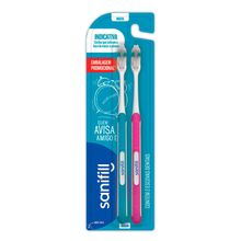 Escova de Dente Sanifill Indicativa Macia 2 Unidades Escova de Dentes Sanifill Magic Macia 2 Unidades