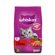 Ração Whiskas Carne 900g Ra??o Whiskas Carne 900g