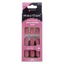 Unhas Postiças Macrilan Autocolantes Nude 24 Unidades Unhas Posti?as Macrilan Autocolantes Nude 24 Unidades