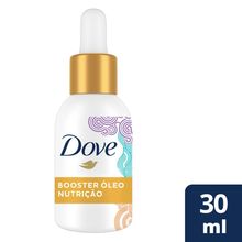 Óleo Nutrição Booster Dove Texturas Reais Frasco 30ml