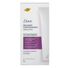 Creme Hidratante para os Pés Dove Bálsamo Concentrado 90g