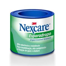 Esparadrapo Impermeável Nexcare Branco– 25 mm x 0,9 m