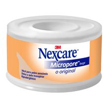 Fita Micropore Nexcare Bege - 25 mm x 4,5 m