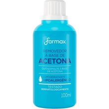 Removedor Esmalte Farmax Base Acetona 100ml