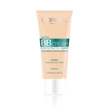 BB Cream L'oréal Efeito Matte FPS50 Média 30ml, rosto, Protetor Solar Facial L'Oréal Paris UV Defender Antioleosidade Cor Média FPS 60, 40g