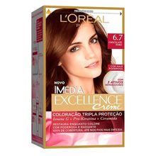 Tintura Imédia Exellence 6.7 Chocolate Puro