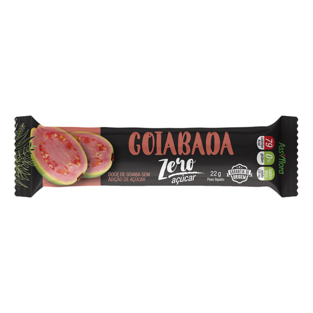 Goiabada Zero Açucar - Assiflora - 22g