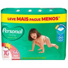 Fralda Personal Baby Protect & Sec XG 66 Unidades