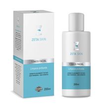 Tônico Facial Zeta Skin Limpeza Profunda e Hidratante 200ml