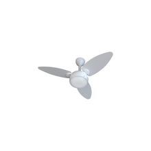 Ventilador de Teto Elluz Branco Cinza Inverter Bivolt Ventisol