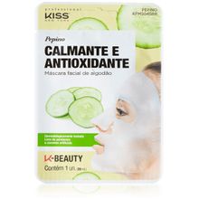 Máscara Facial Kiss New York Calmante e Antioxidante Pepino M?scara Facial Kiss New York Calmante e Antioxidante Pepino