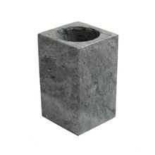 Porta Escova de Dente Pia Bancada em Pedra Sabão 11x7cm