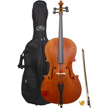 Violoncelo AL 1210 4/4 Alan Com Capa Arco Breu