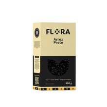 Arroz Preto Integral Flora 500g