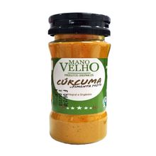 Cúrcuma com Pimenta Preta em Pó Orgânica Mano Velho 60g