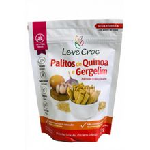Biscoito Palito Salgado Quinoa e Gergelim Sem Glúten Leve Crock 120g
