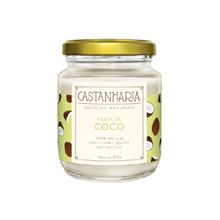 Pasta de Coco Zero Açúcar Vegana Castanharia 210g
