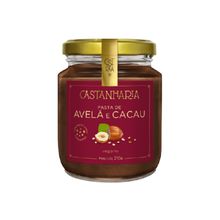 Pasta de Avelã e Cacau Vegana Castanharia 210g