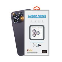Película Câmera Armor Safira Para iPhone 13 Pro/13 Pro Max - Dourado - Com Garantia de Câmera - X-ONE
