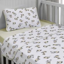 Jogo de Cama Tecebem Malha Mini Cama(Montessoriana) Lili 3 Peças Perola