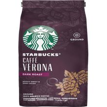 Café Starbucks® Caffè Verona™ Torrado e Moído Torra Escura 250g Caf? Starbucks Caff? Verona Mo?do 250g