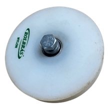 Roldana Nylon Canal U - 4"