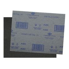 Lixa Pano Metal para Ferro - Grão 080 - 225x275