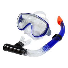 Kit de Mergulho Kea com Mascara e Snorkel Adulto - Azul