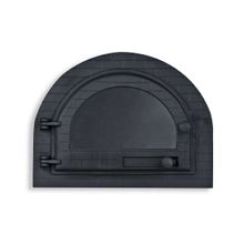 Porta Forno Ferro Igloo Com Vidro Libaneza 31x42cm