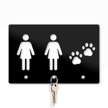 Porta Chaves 20x13 - PAIS DE PET Casal 1 (HM)