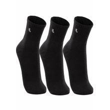 Kit 3 Meias Cano Médio Lupo  - Preto - 03248 | Pau a Pique