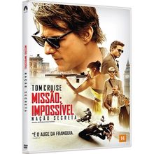 DVD Missão Impossível 5 Nação Secreta