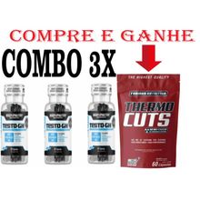 COMPRE 3x Pré Hormonal - Gh Testo - Fórmula Importada E GANHE TERMOGÊNICO DE 60 CAPS.