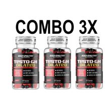 COMPRE 3x Pré Hormonal Testo Gh Dilated - 60 Cápsulas - F. Importada E GANHE TERMOGÊNICO DE 60 CAPS.