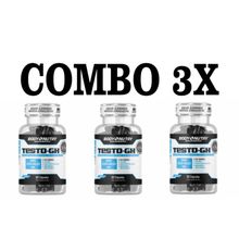 3x Pré Hormonal - Gh Testo - 60 caps. F. Importada