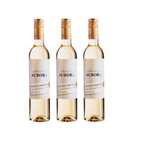Kit Vinho Aurora Colheita tardia suave 500ml 3 unidades