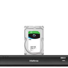 Dvr Intelbras 8 Canais Imhdx 3008 Com Hd De 6tb Instalado