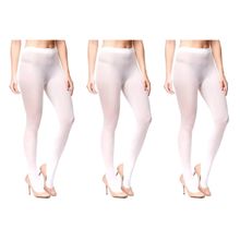 Kit 3 Meias-Calças Selene Opaca Fio 40 Feminino