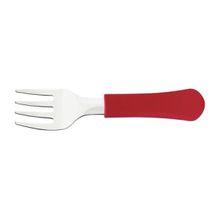 Garfo Mesa Inox Leme Vermelho Tramontina