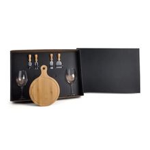 Kit Queijo e Vinho - 7 Peças