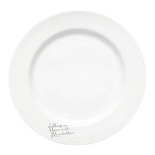 Prato Sobremesa Manhattan Hauskraft Branco 19 cm