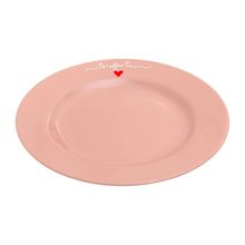 Prato Sobremesa Lamour Hauskraft Rosa 19,5 cm