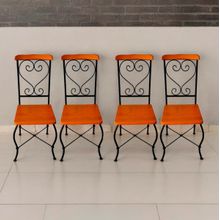 Conjunto 4 Cadeiras Jantar Estilo Industrial