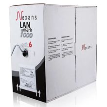 Cabo de Rede Nexans Cat6 Azul - 30 Metros