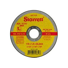 Disco de Corte 41/2-115X1,6X22,2mm - Starrett